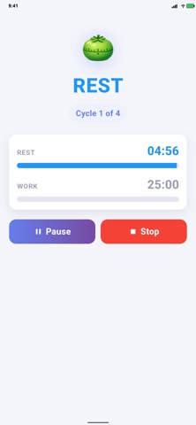 ADHD Pomodoro screenshot