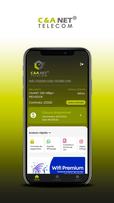 C&A NET Telecom Screenshot