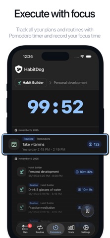 HabitDog: Build & Track Habits iPhone screenshot