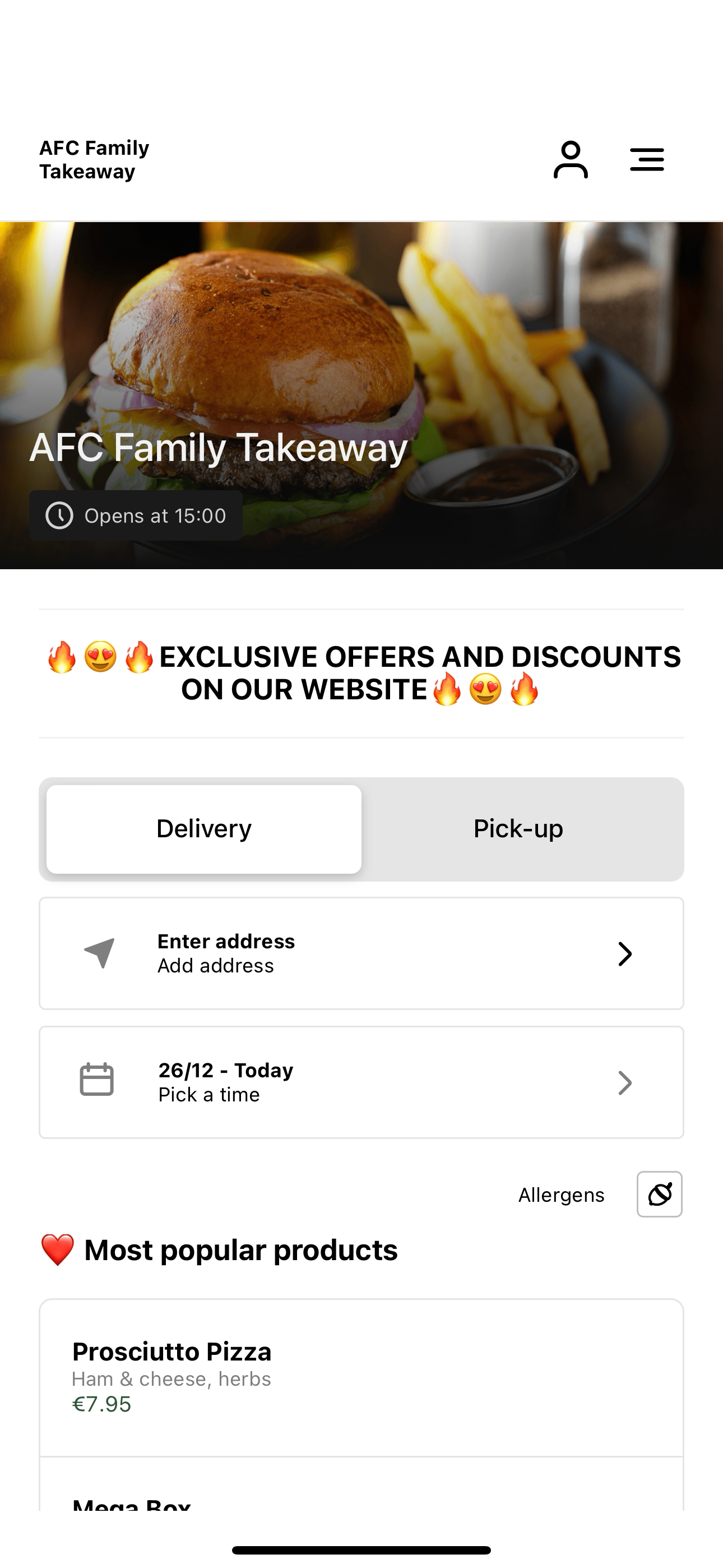 AFC Family Takeaway screenshot 3