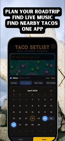 Taco Setlist Screenshot 5 of 6