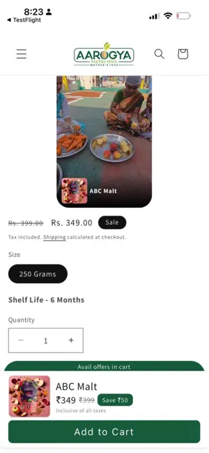 Aarogya Nutri Mix screenshot 3