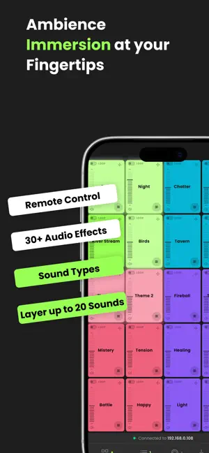 RPG Soundboard App screenshot 1