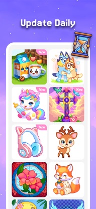 Pixel Coloring-Color by number screenshot 4