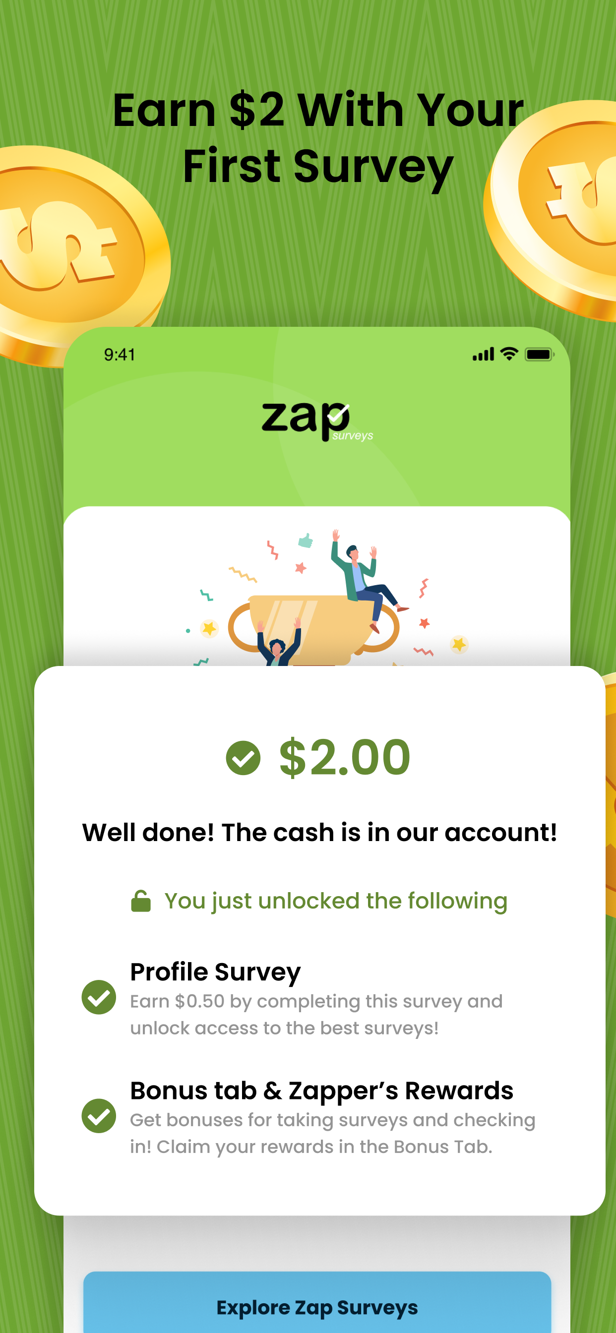 Zap Surveys - Earn Easy Money screenshot 2