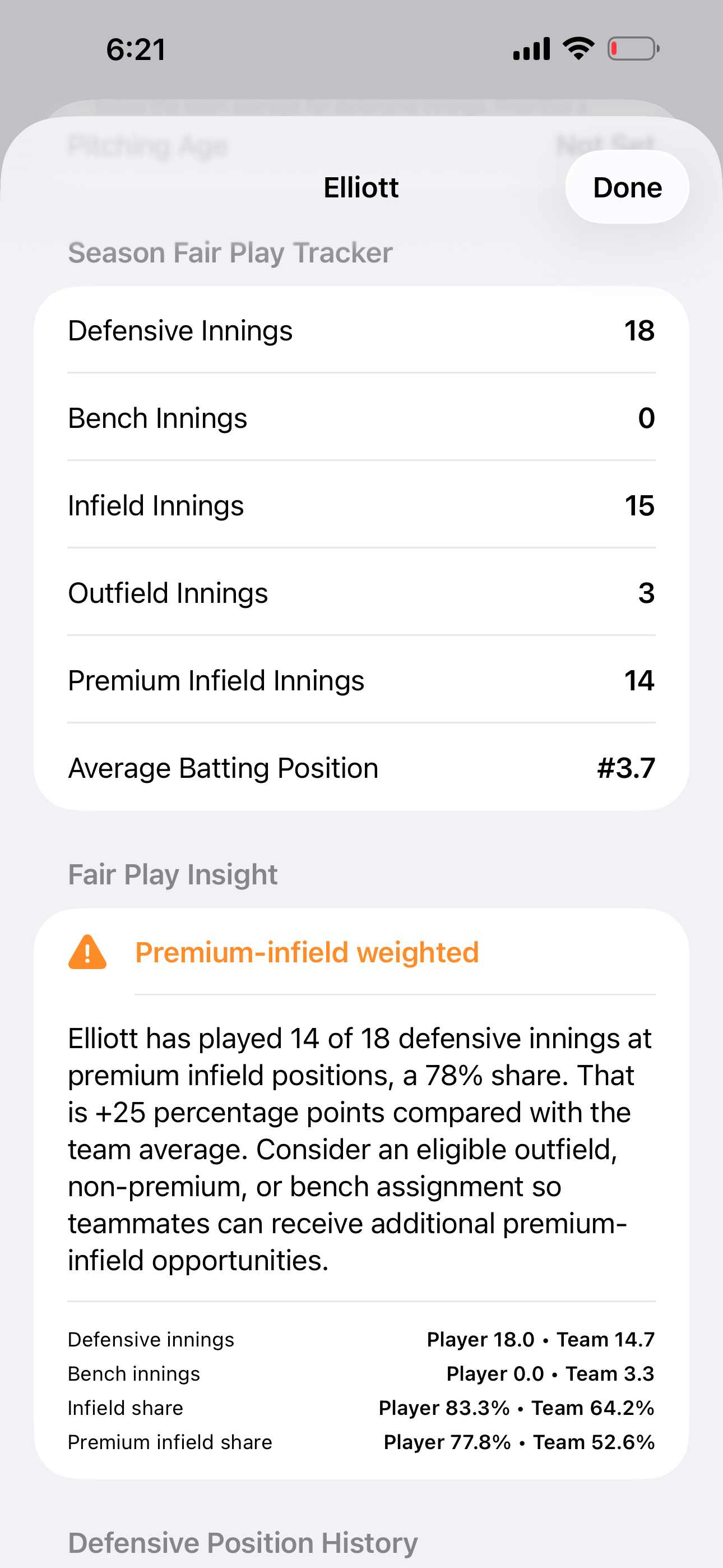 Baseball Coach Assistant screenshot 4