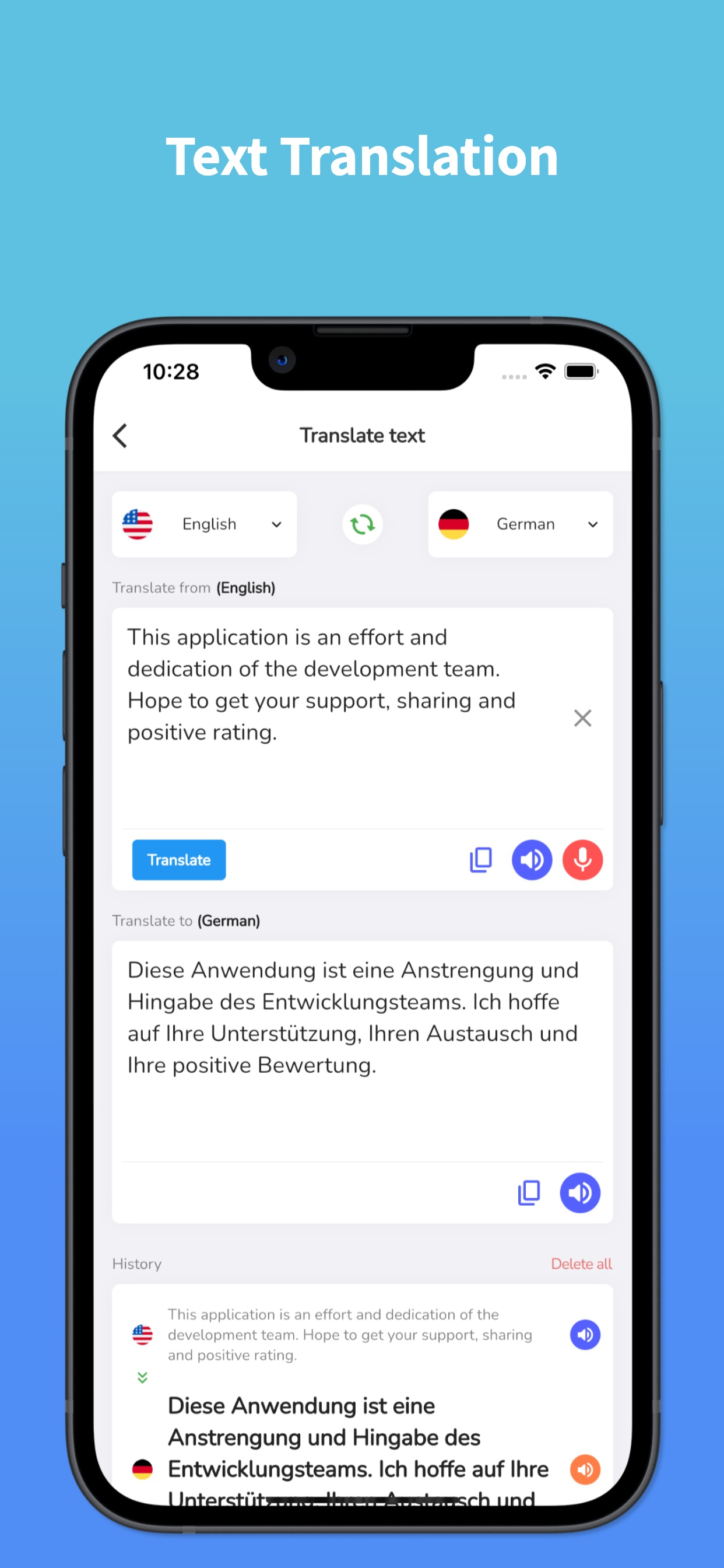 German Translator & Learn + screenshot 4
