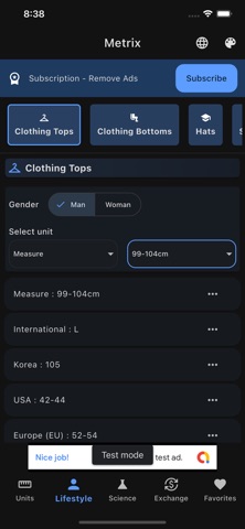Metrix: Currency & Unit Screenshot 3 of 10