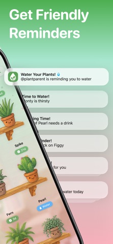 Hari - Plant Watering Reminder iPhone screenshot