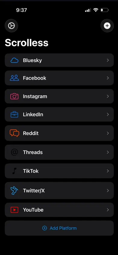 Scrolless Feed Blocker screenshot 3