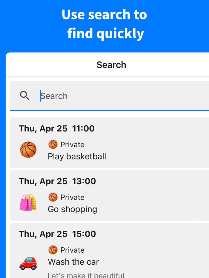 Timeline - Schedule by Hour