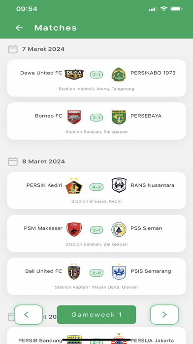 Bola Zone: Matches & Insights Screenshot