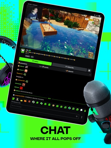 KICK - Live Streaming iPad screenshot