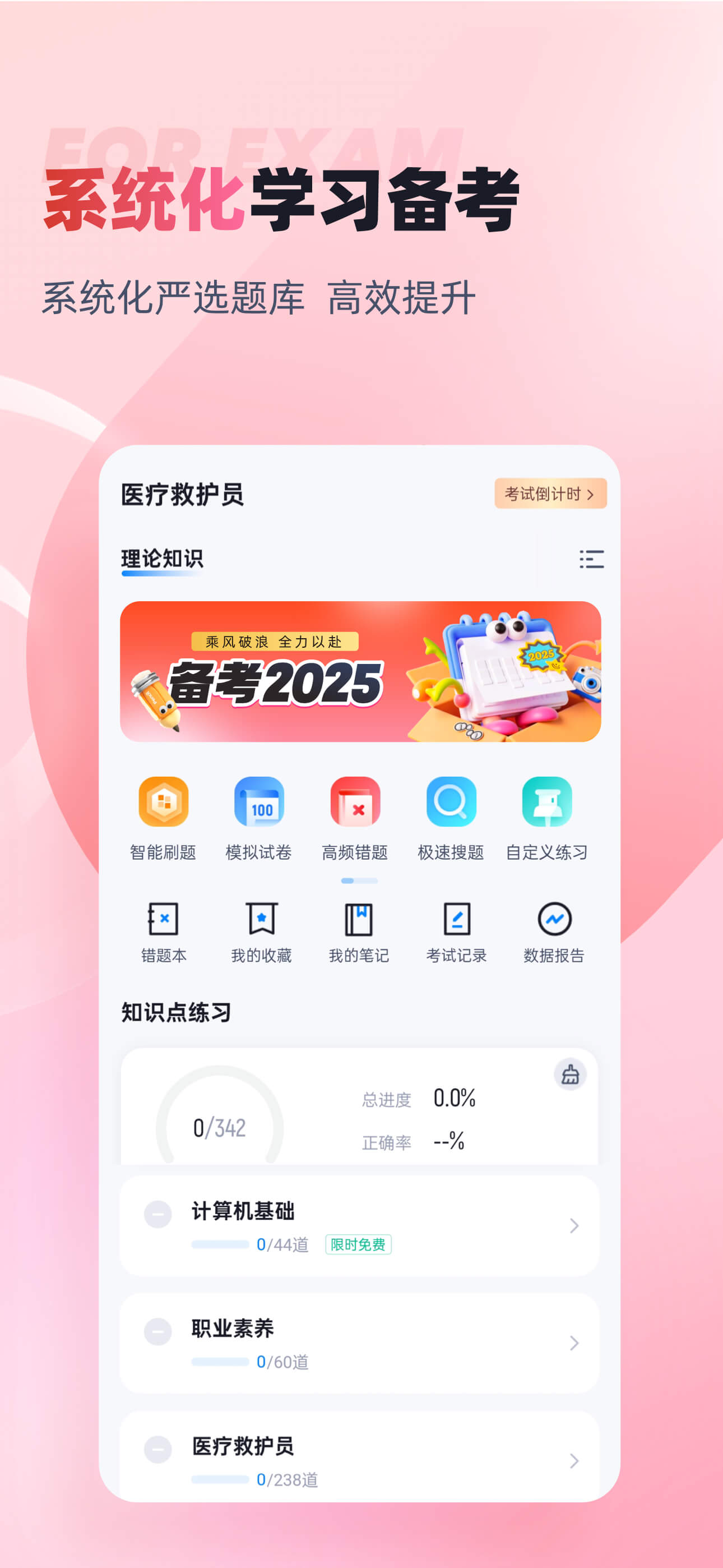 医疗救护员资格证考试聚题库