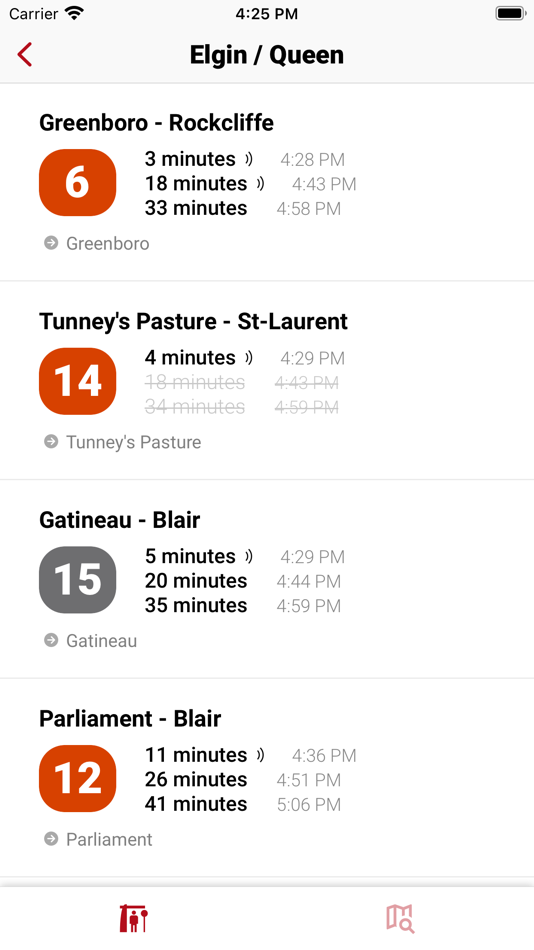 #1. Ottawa Transit (OC Transpo) (iOS) 由: Logan Pytyl