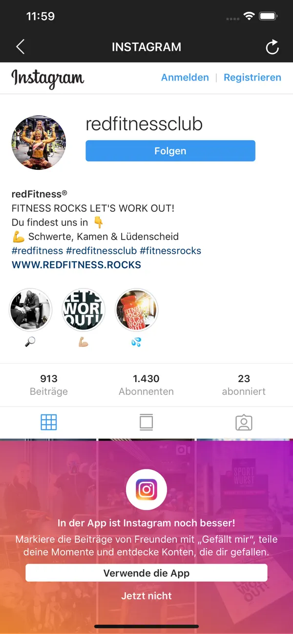 Screenshot #3 pour redFitness®