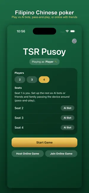 TSR Pusoy screenshot 1