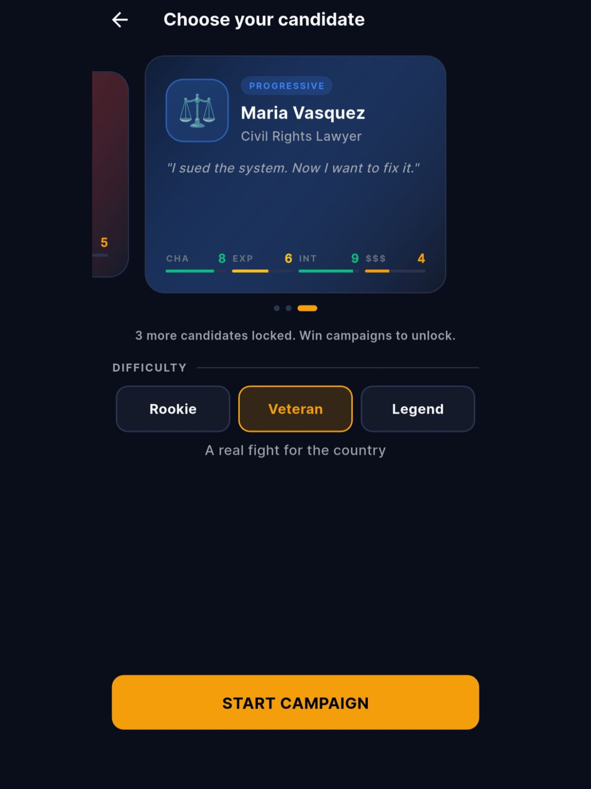 ElectionCraft: CampaignManager