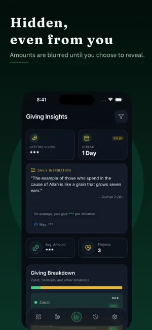 Sidq: Zakat & Sadaqah Tracker screenshot 4