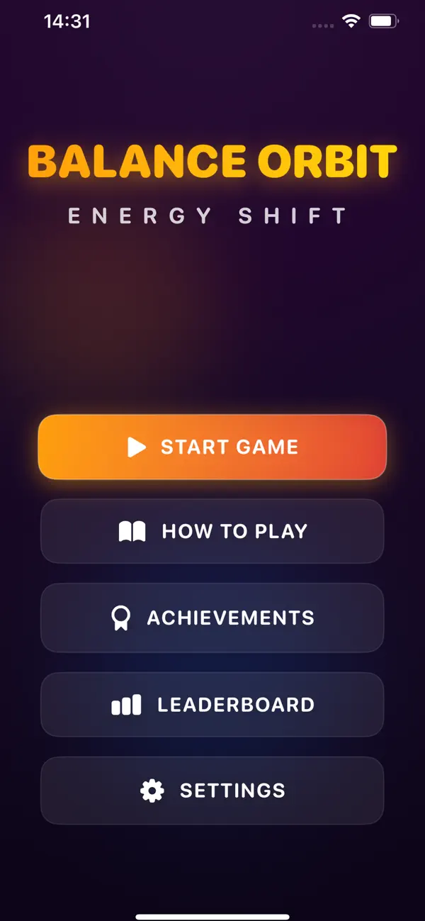 Screenshot #1 pour Balance Orbit: Energy Shift