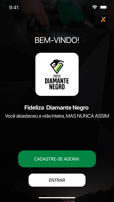 Fideliza Diamante Negro app screenshot