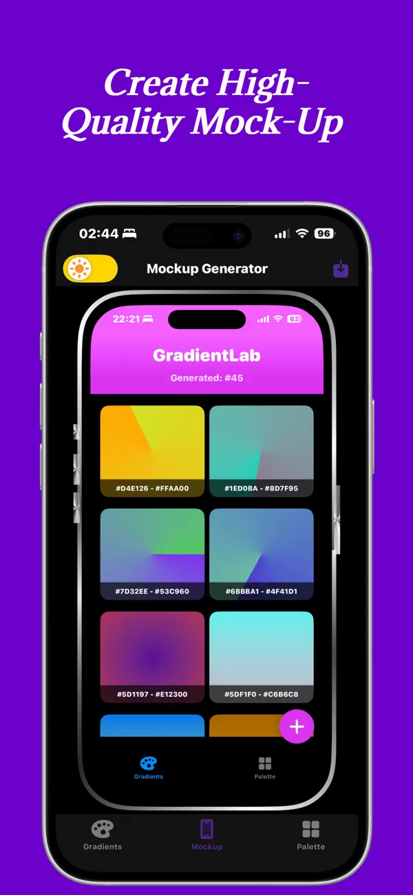 #3. Gradient: Lab - Generator (iOS) โดย: luis reynaldo cedeno manzanilla