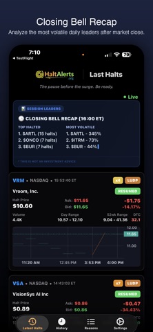 HaltAlerts Screenshot 2 of 8