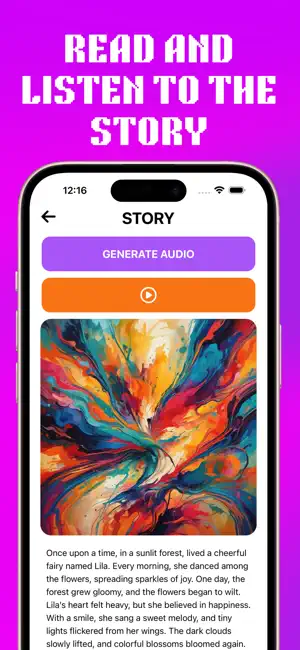 Mythica - AI Stories generator screenshot 4