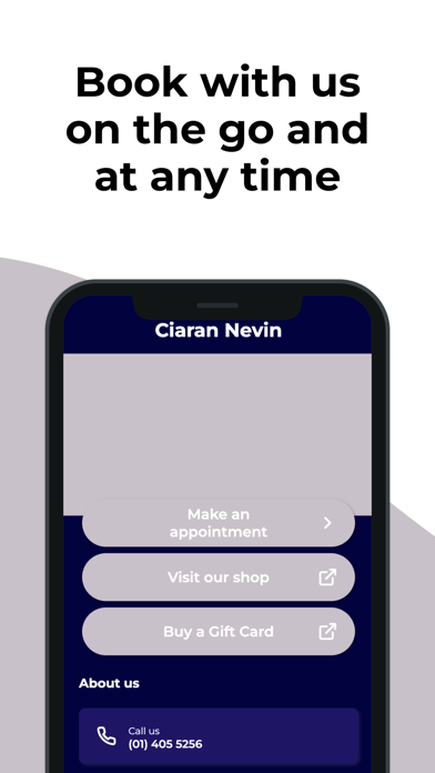 Ciaran Nevin Hair Salon Screenshot