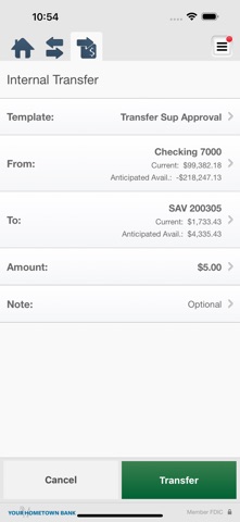 App screenshot