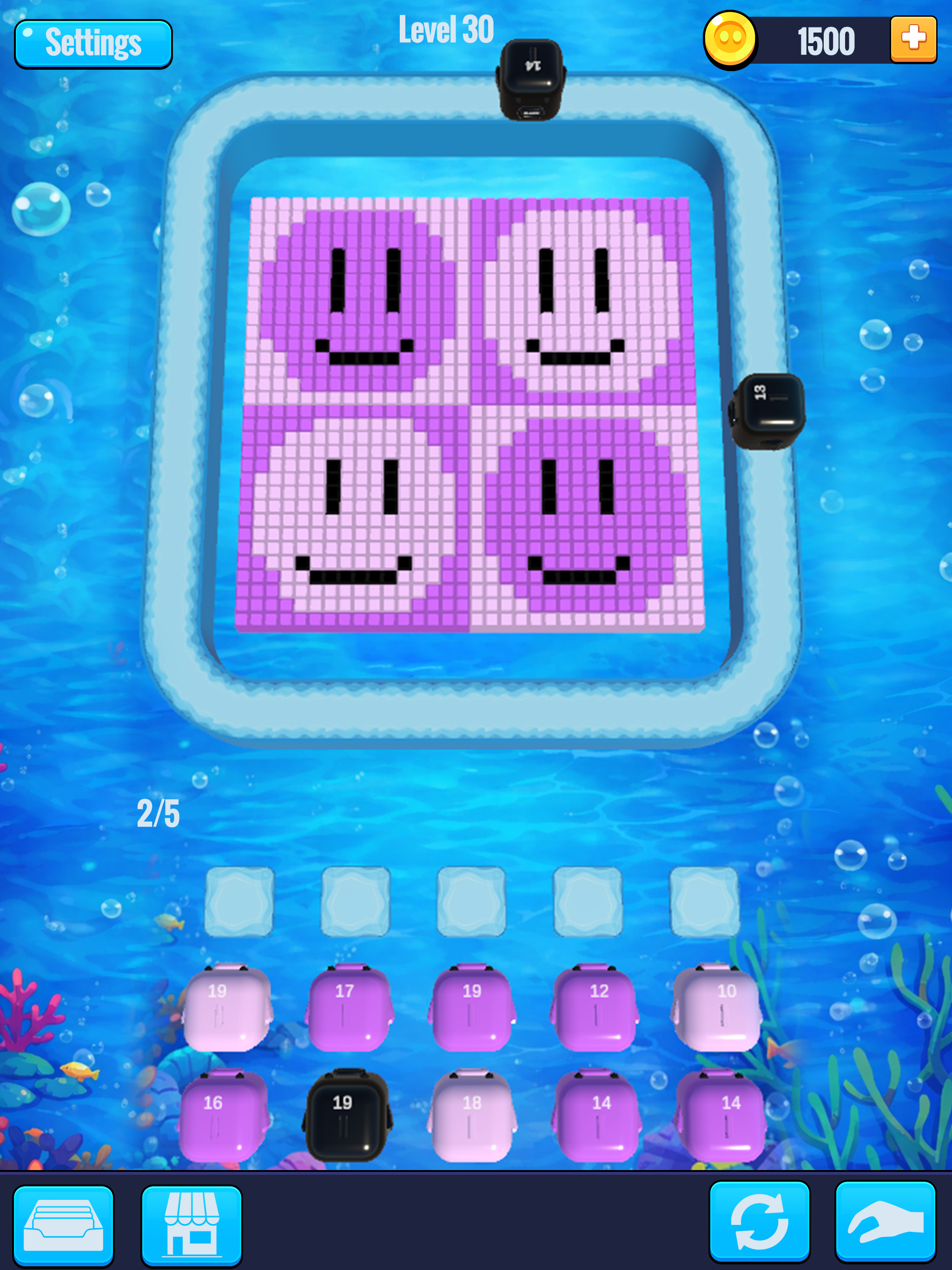 Flow Color Block: Pixel Game screenshot 13