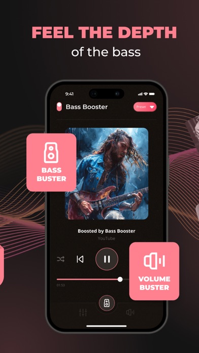 Sound & Bass Booster: Music EQ Screenshot