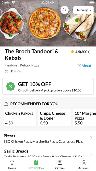 The Broch Tandoori & Kebab, Screenshot