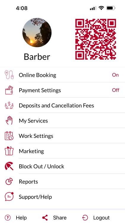 Ring My Barber: Booking App