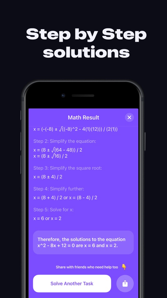 #4. AI Solve Math Homework Helper (iOS) بواسطة: Yauheni Hramiashkevich