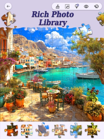 Jigsaw Wizard iPad screenshot