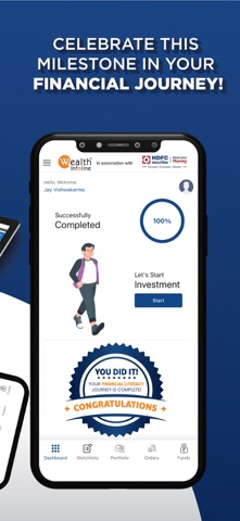 HDFC Securities KnowYourMoney screenshot