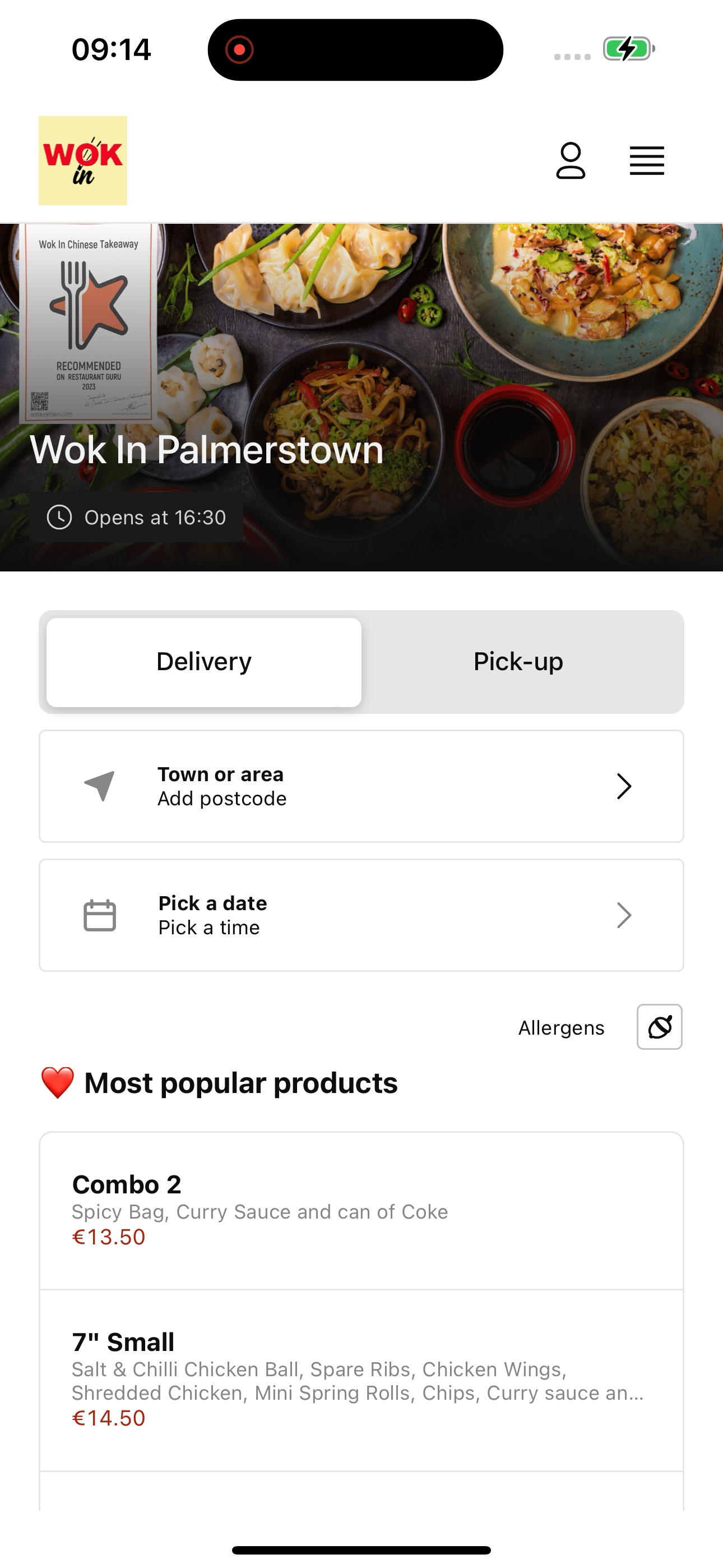 Wok In Palmerstown screenshot 3