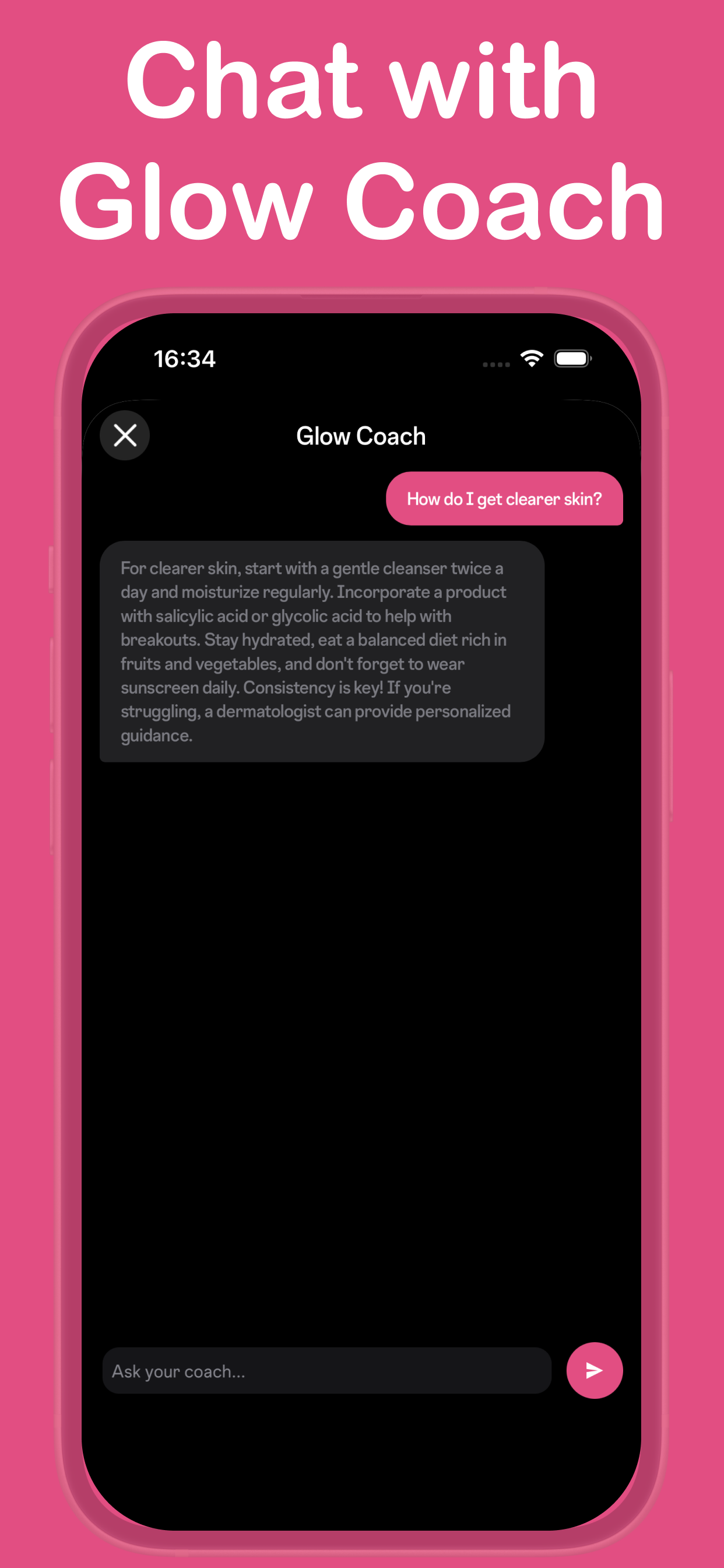 GlowUp: AI Glow & Skin Score screenshot 2