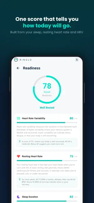 Ringlo: Smart Ring Health screenshot 3