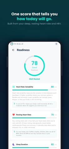 Ringlo: Smart Ring Health Screenshot 3 of 10