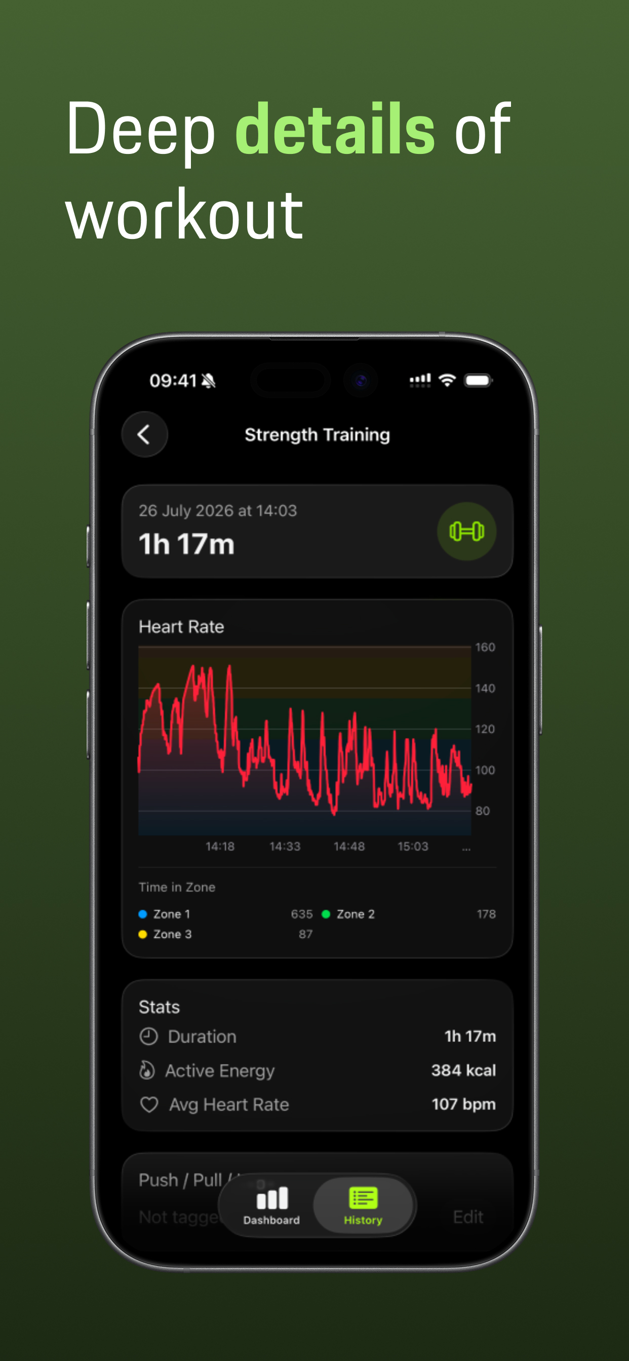 Pulsetic: Workout Tracker screenshot 4