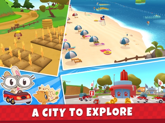 Puppy Cars Spelletje voor Kids iPad app afbeelding 6
