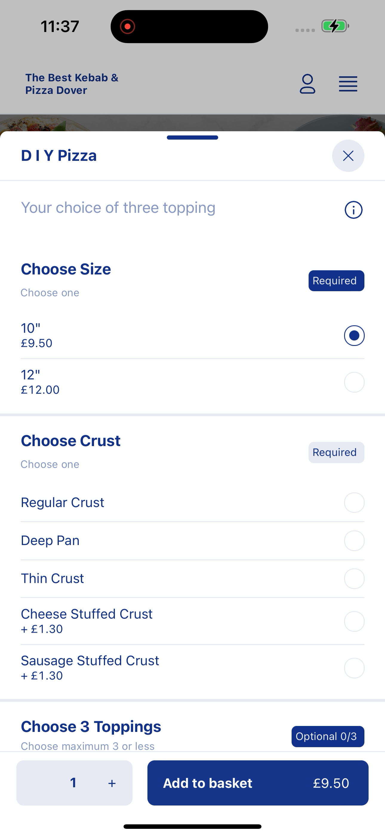 The Best Kebab & Pizza Dover screenshot 8