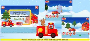 Fireman Game Fire-Truck Games screenshot #3 for iPhone