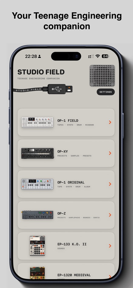 #1. Studio Field (iOS) By: Lithium ehf