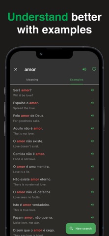 Fado: Portuguese Dictionary Screenshot 4 of 5