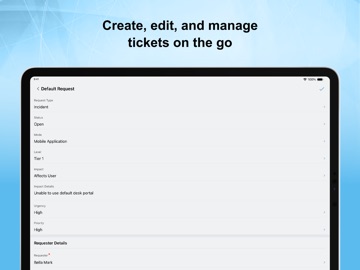 ServiceDeskPlus MSP | Cloud iPad screenshot