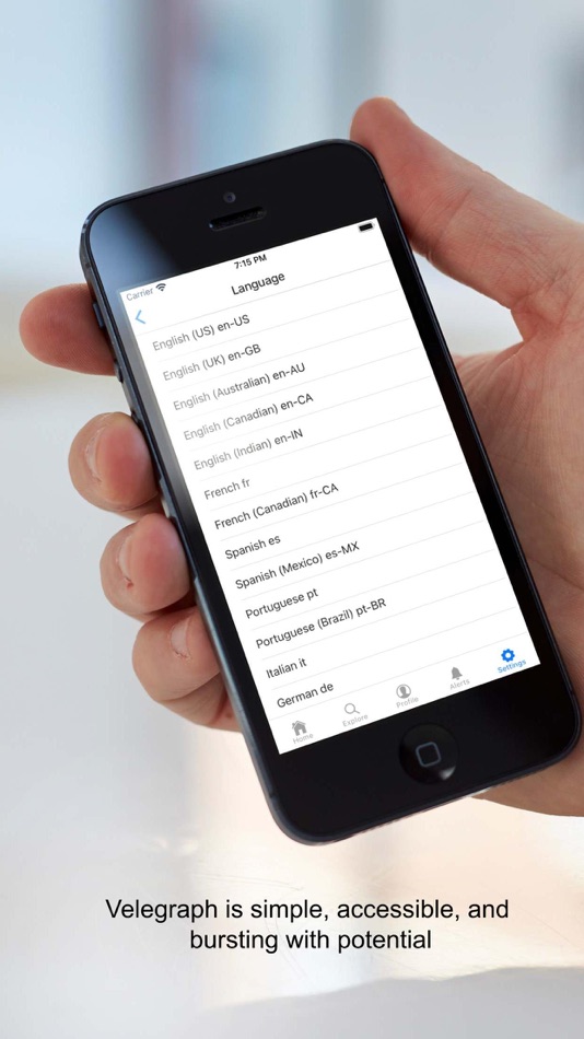 #6. Velegraph: A Free Speech App (iOS) 由: Pramod Verma