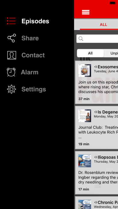 The Pain Management Review Screenshot
